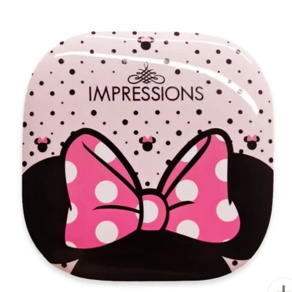Impressions X Disney Minnie Mouse LED Rechargeable Compact Mirror - Picture 2 of 7